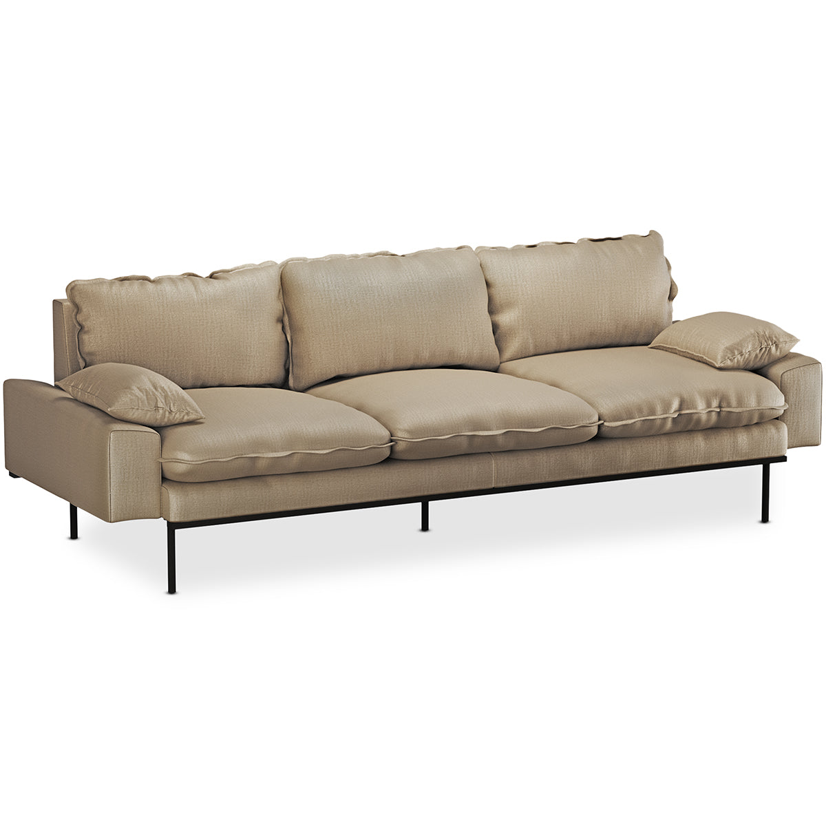 Retro 4 Seater Sofa