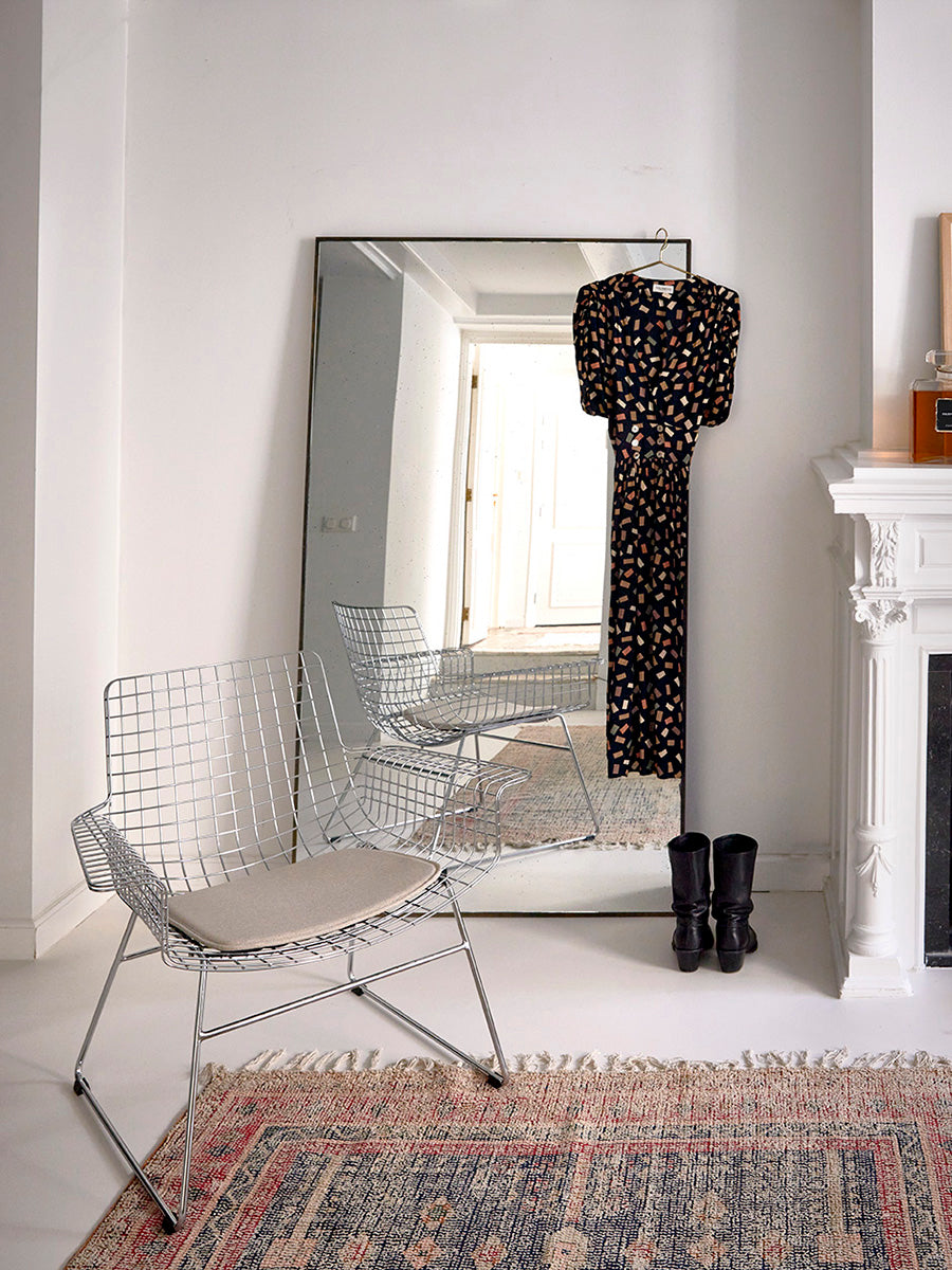 Antique Look Floor Mirror