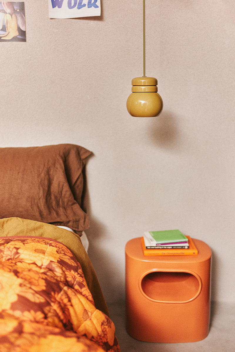 Bulb Mustard Pendant Lamp