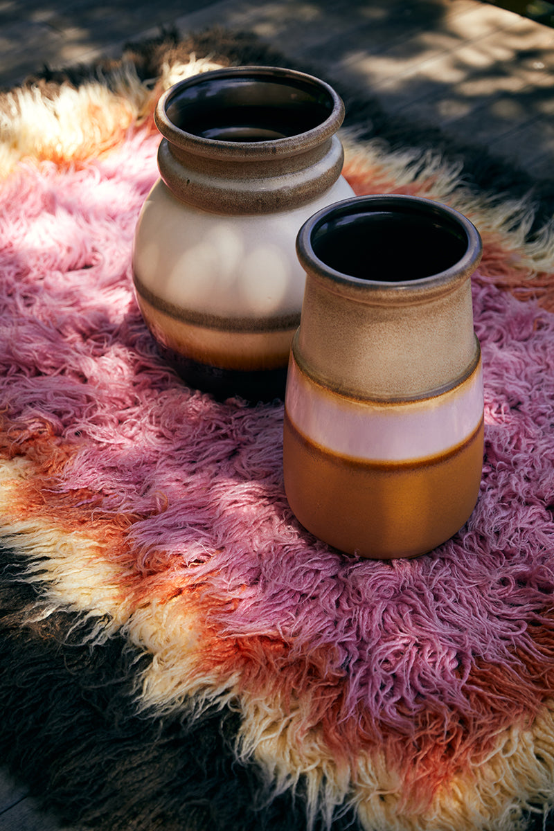 Grand Caramel Floor Vase