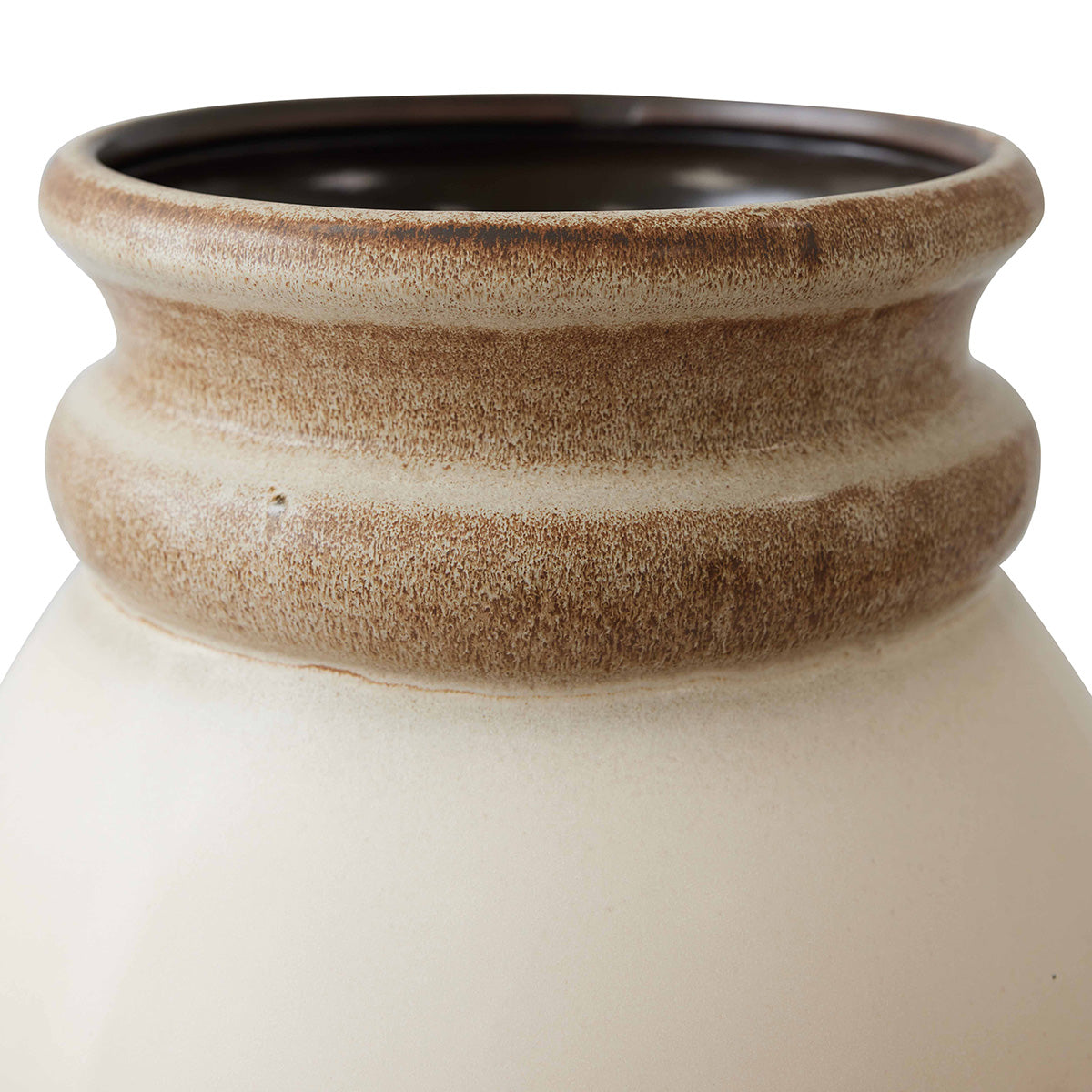 Grand Vanilla Floor Vase