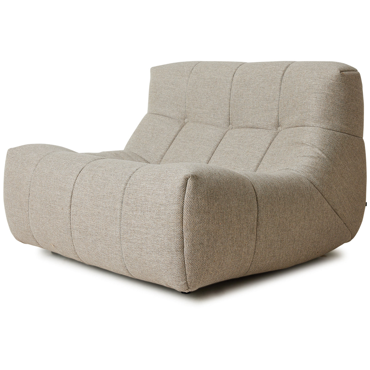 Lazy Natural Outdoor Lounge Chair - WOO .Design