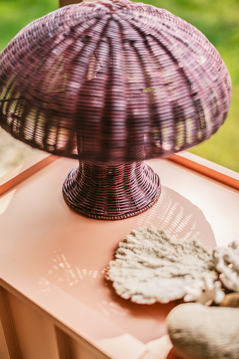 Rattan Table Lamp