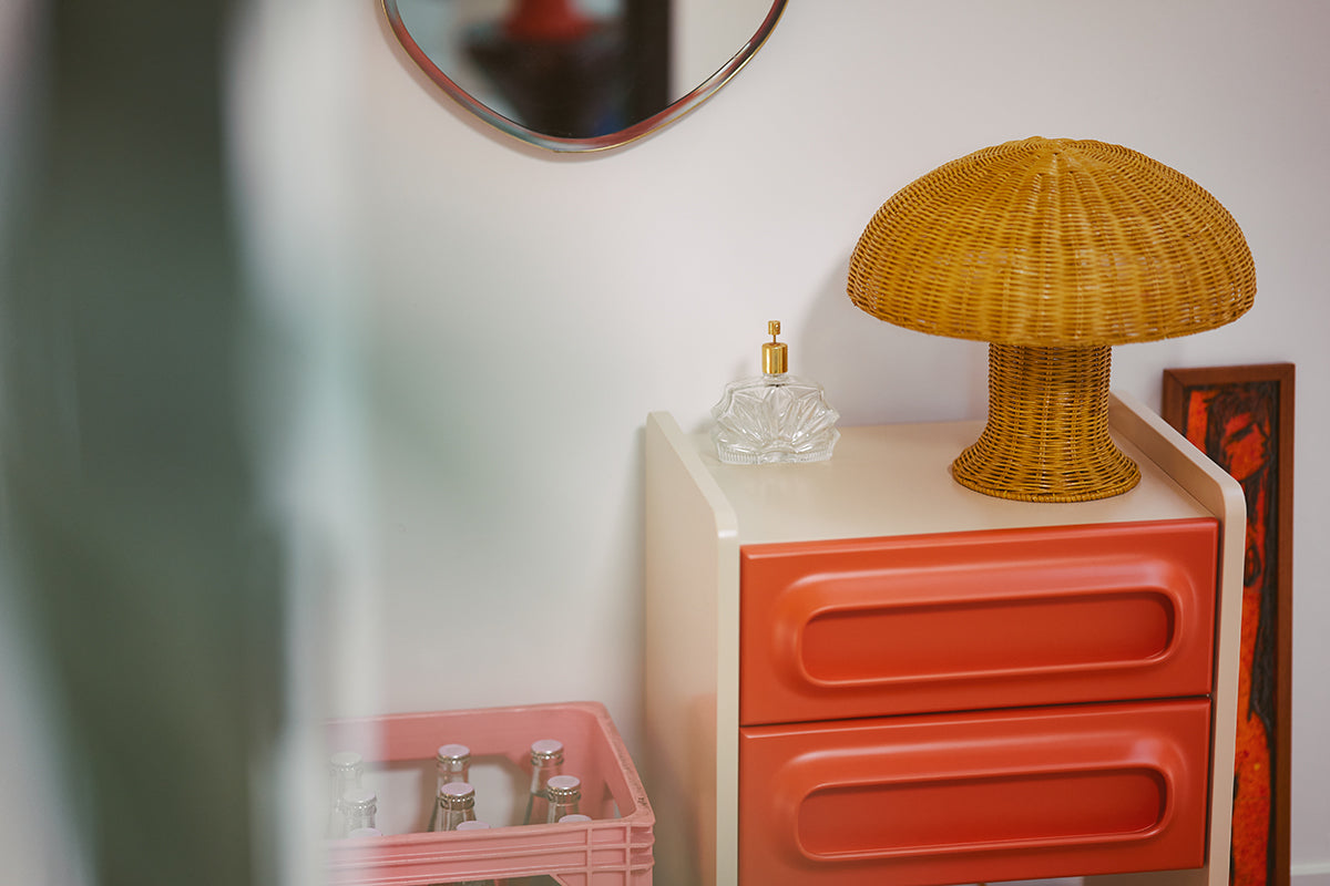 Rattan Table Lamp
