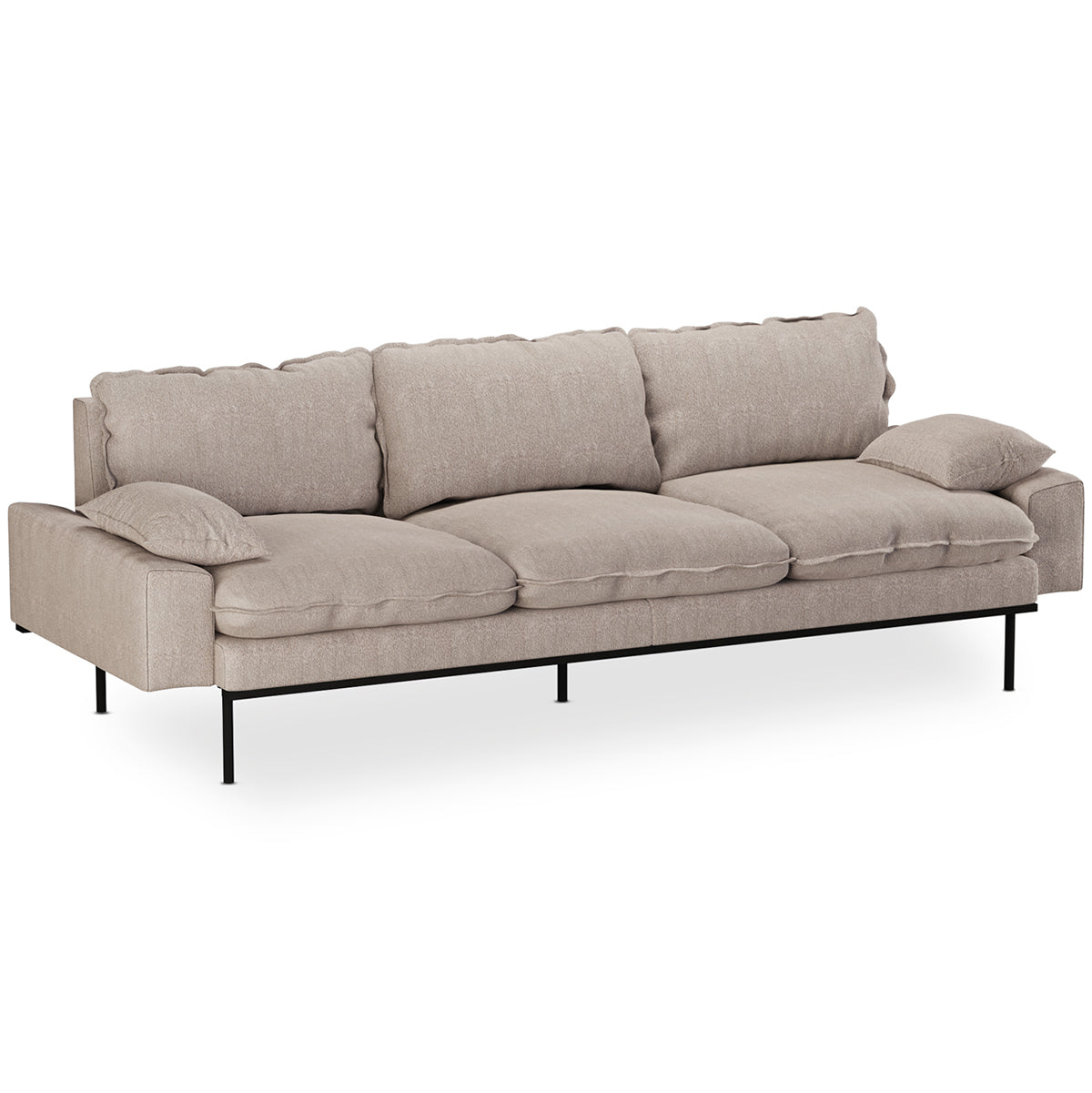 Retro 4 Seater Sofa