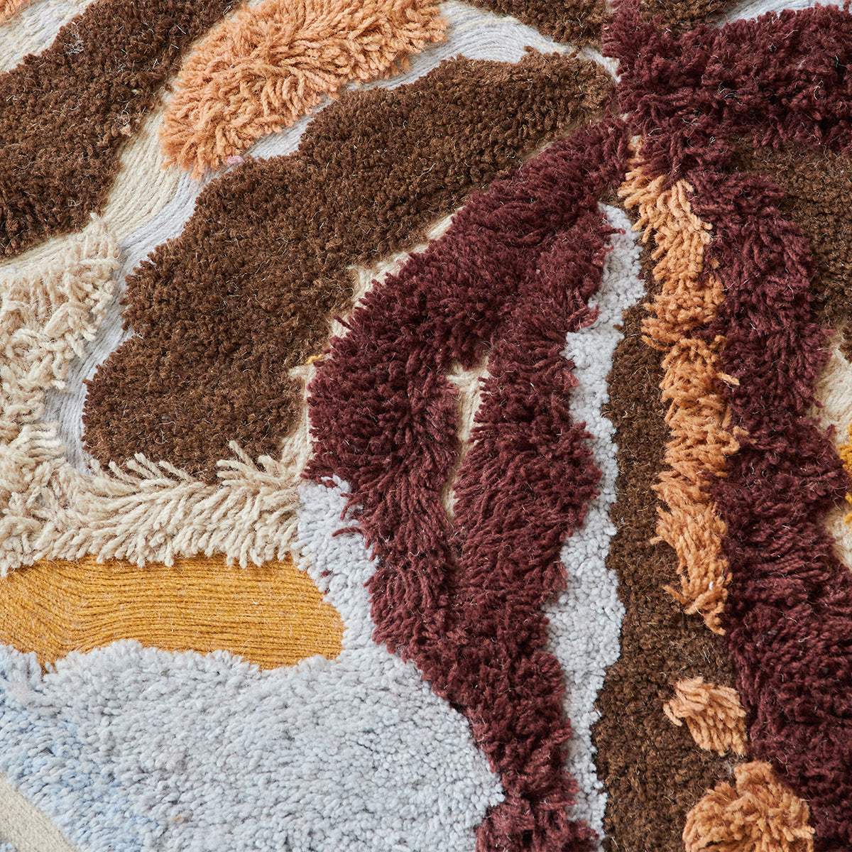 Tufted Palm Beach Round Rug