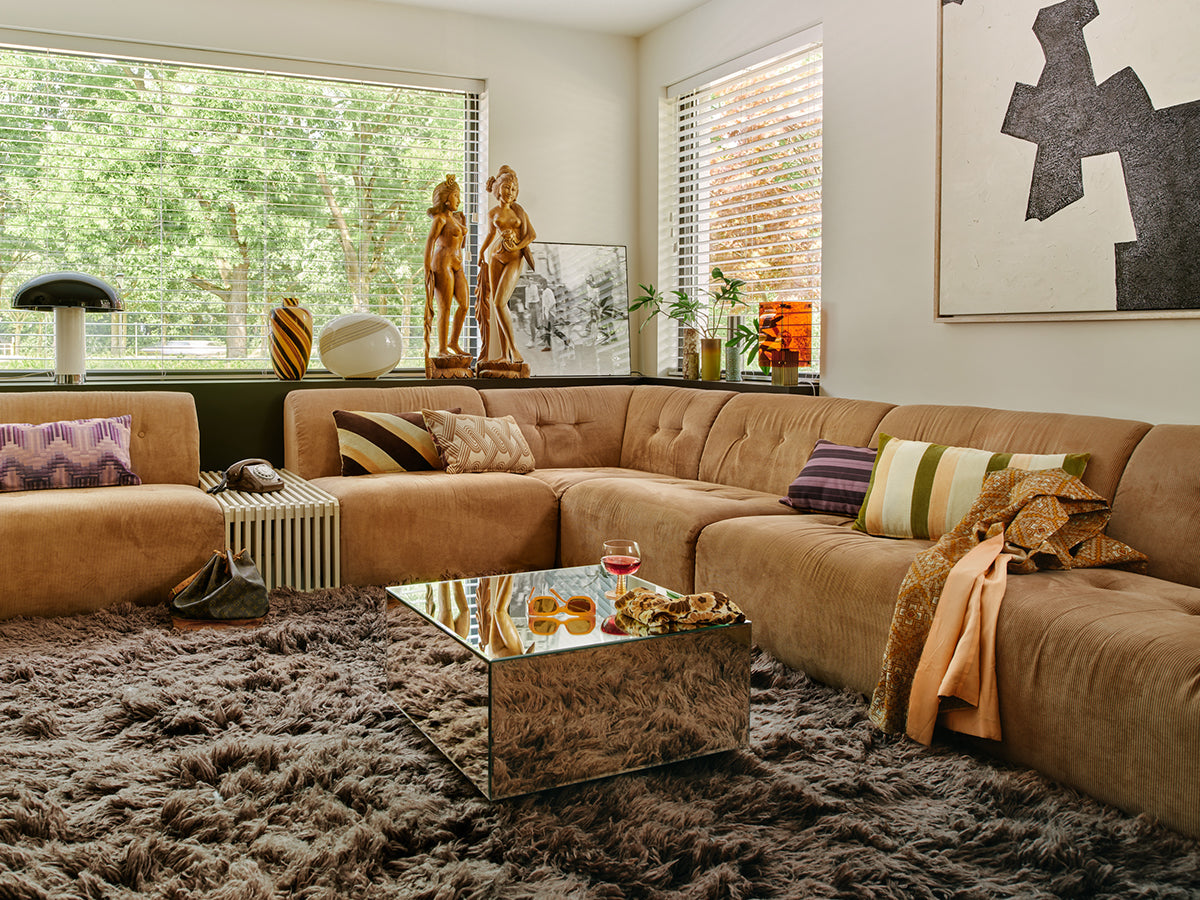 Vint Corduroy Rib Couch - Element Middle 1.5 Seat