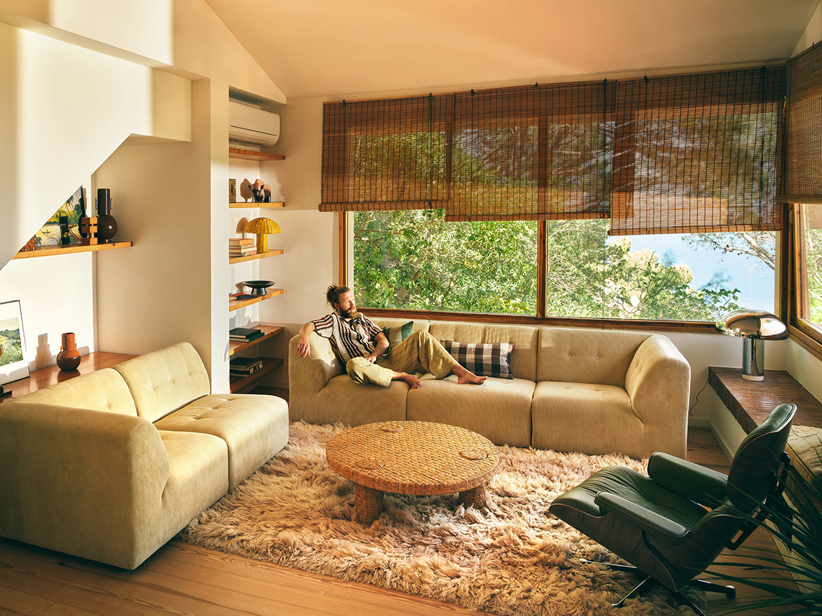 Vint Corduroy Rib Couch - Element Middle 1.5 Seat