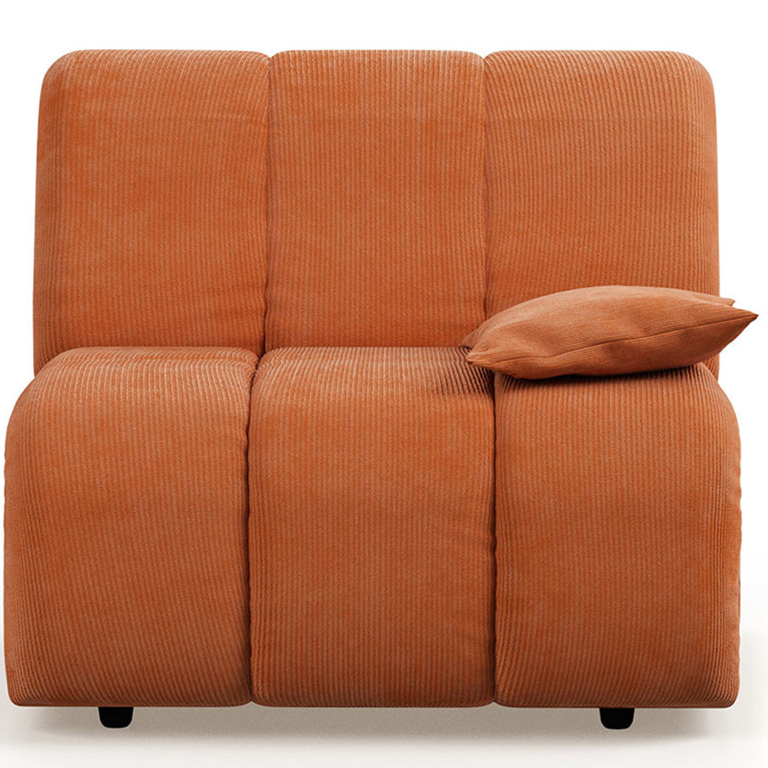 Wave Corduroy Rib Couch - Element Right Low Arm