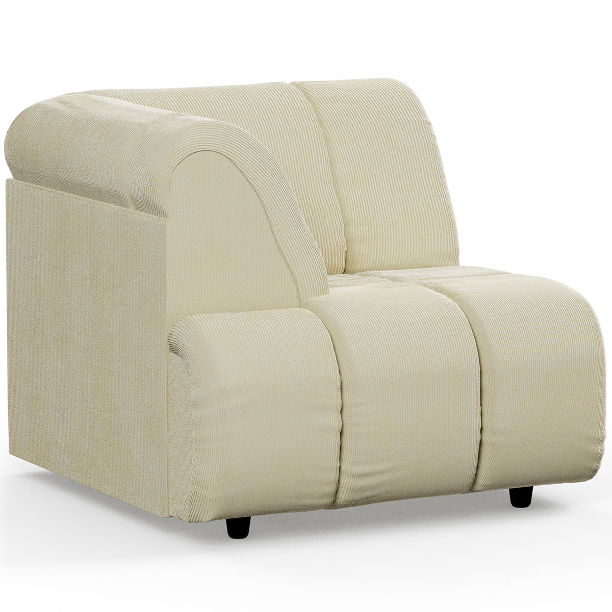 Wave Couch - Element Left High Arm