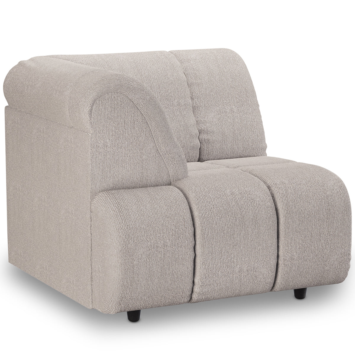 Wave Couch - Element Left High Arm