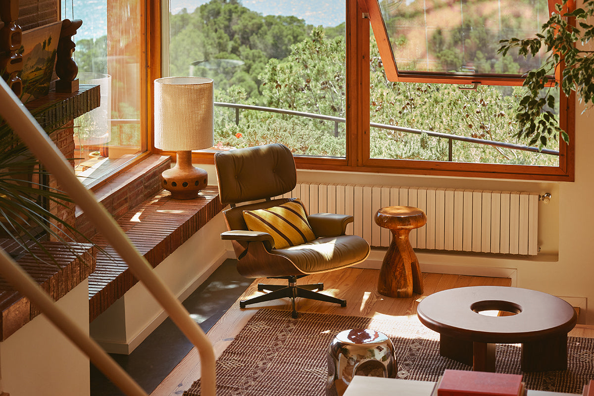 Wooden Chestnut Stool