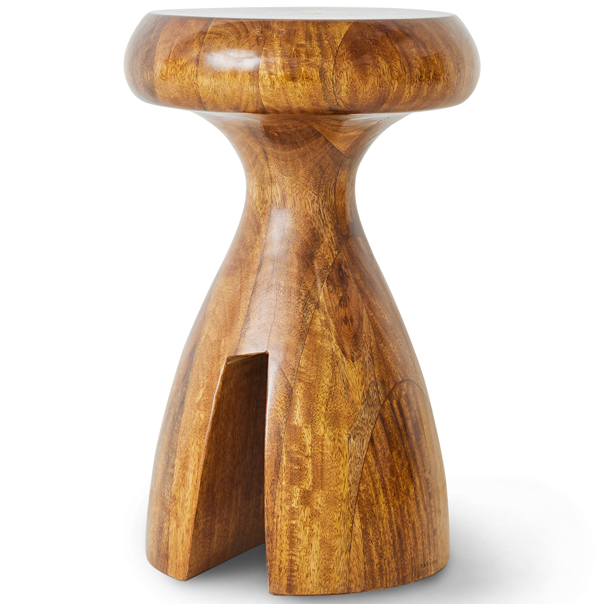 Wooden Chestnut Stool