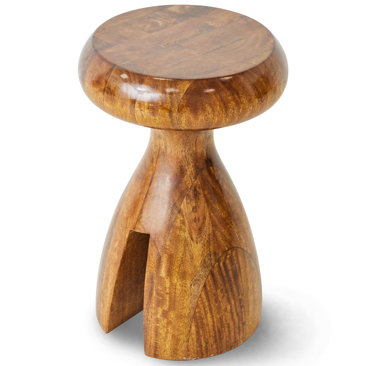 Wooden Chestnut Stool