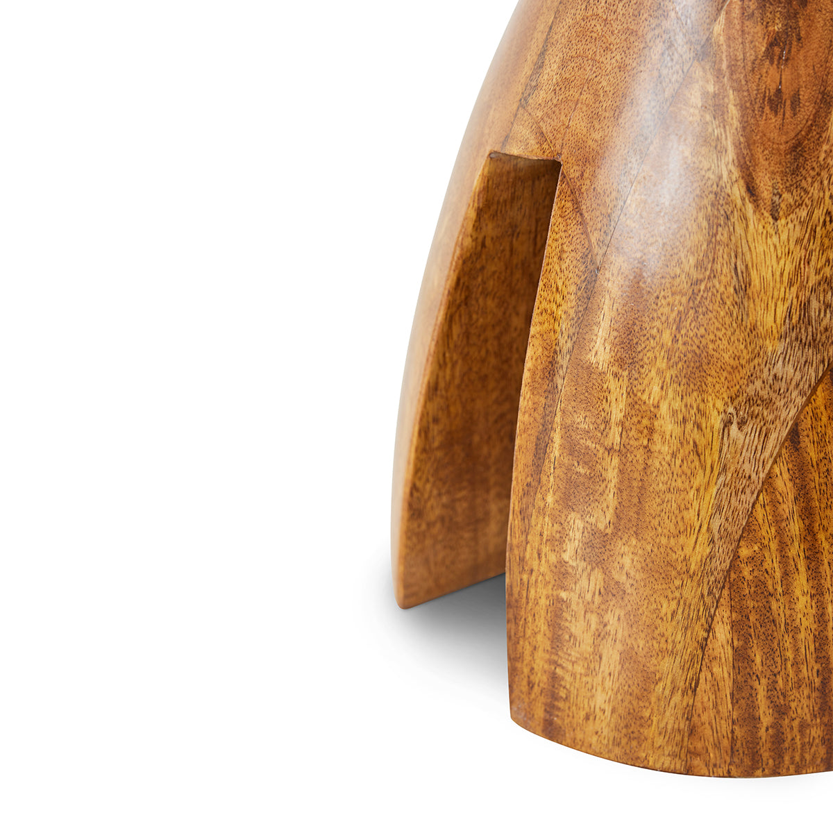 Wooden Chestnut Stool