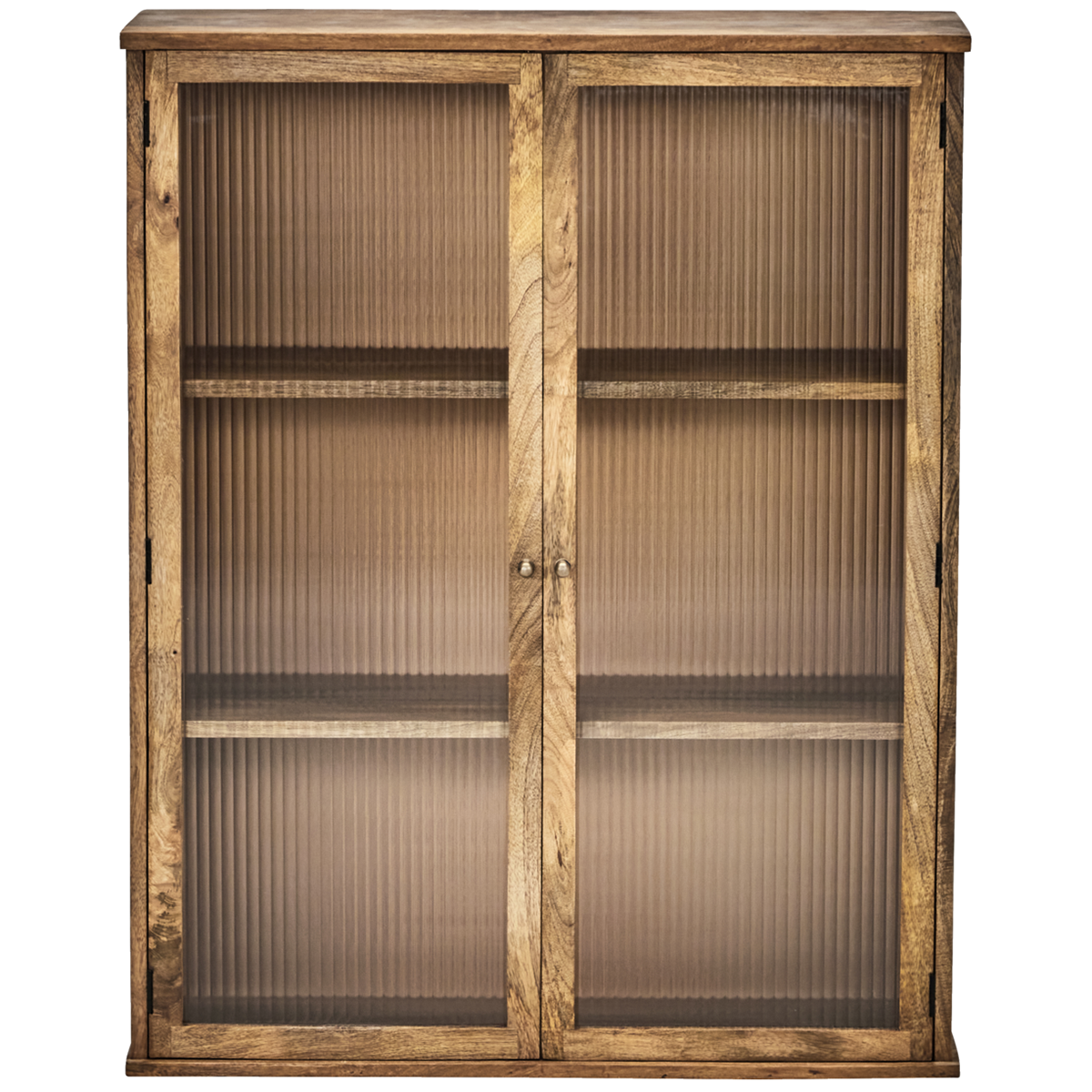Balance Antique Brown Wall Cabinet