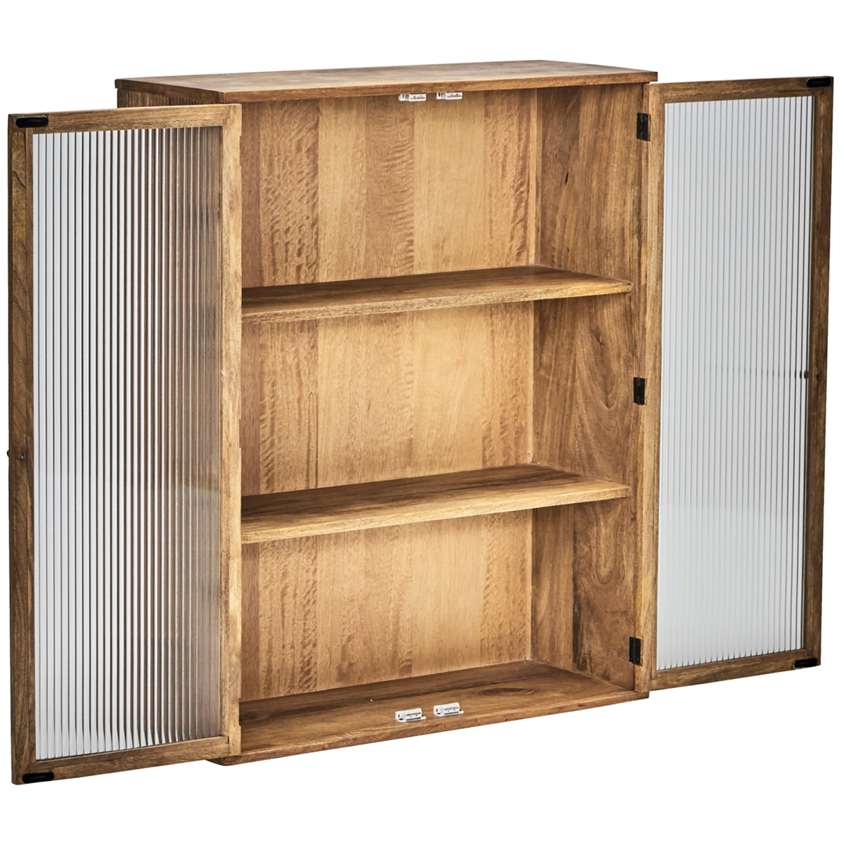 Balance Antique Brown Wall Cabinet