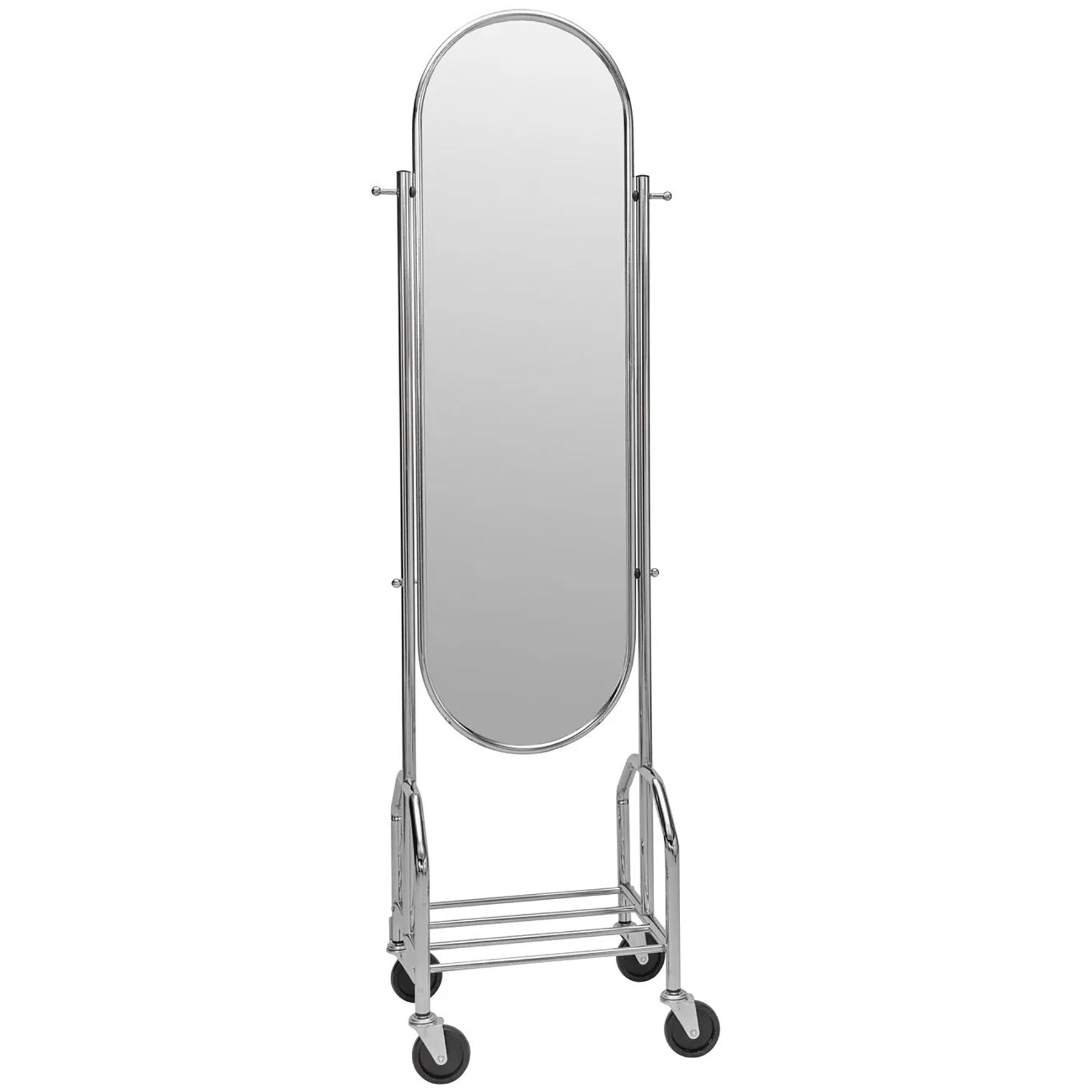 Image Silver Floor Mirror