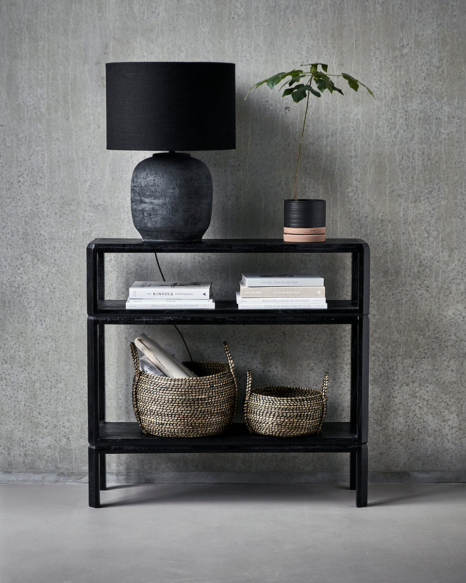 Mono Black Console Table - WOO .Design