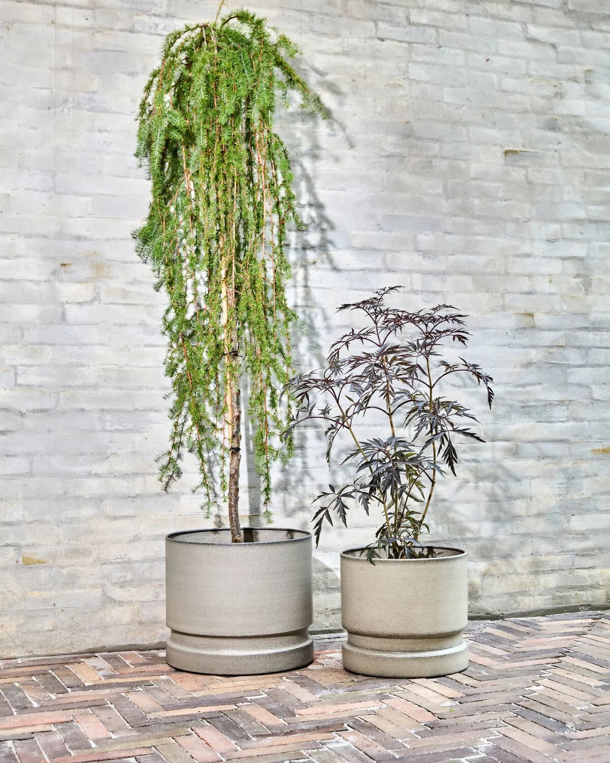 Pepple Sand Planter (2/Set)