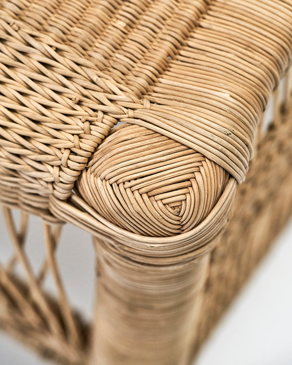 Rika Natural Eucalyptus Wood Stool - WOO .Design