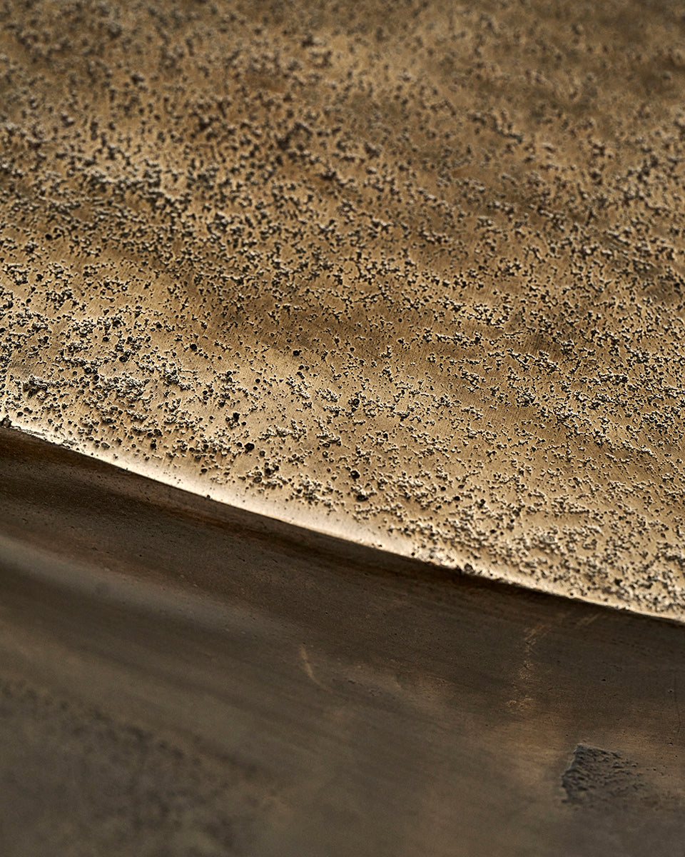 Rota Antique Brass Coffee Table - WOO .Design