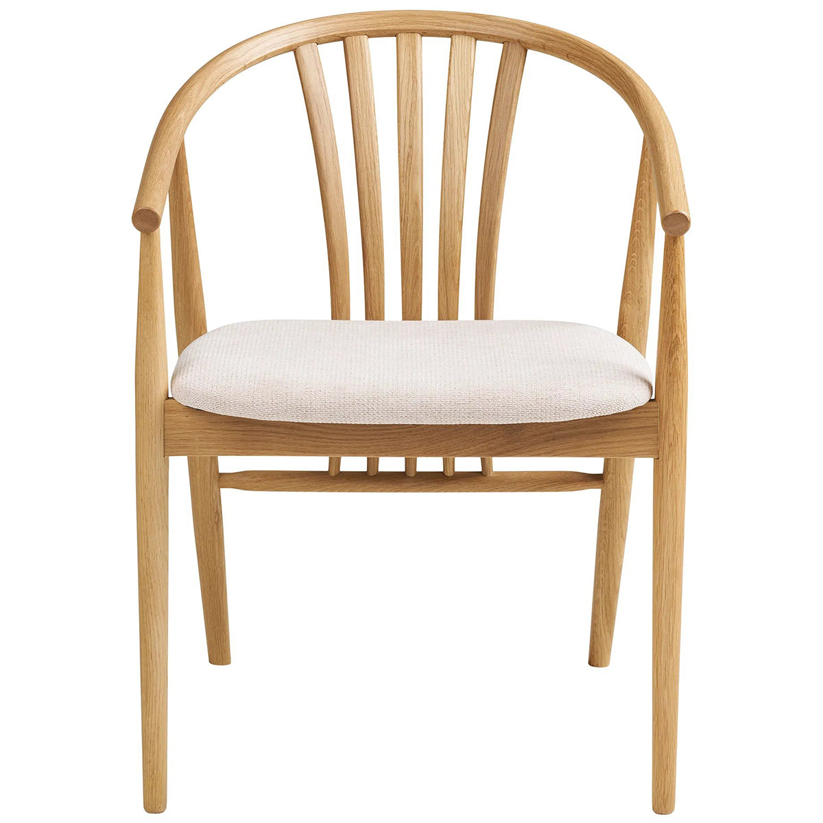Agustin Oak Wood Dining Chair