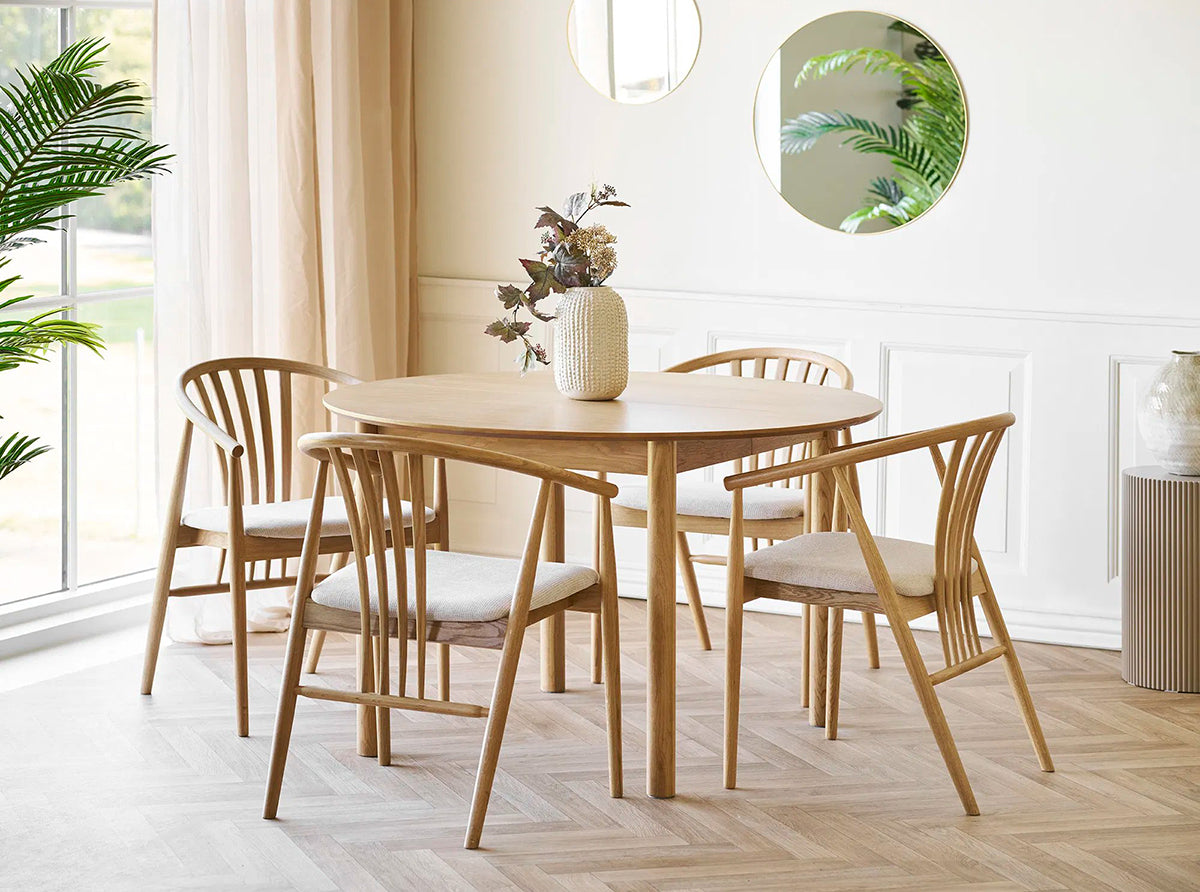 Agustin Oak Wood Dining Chair