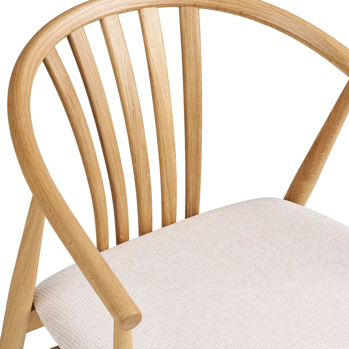 Agustin Oak Wood Dining Chair