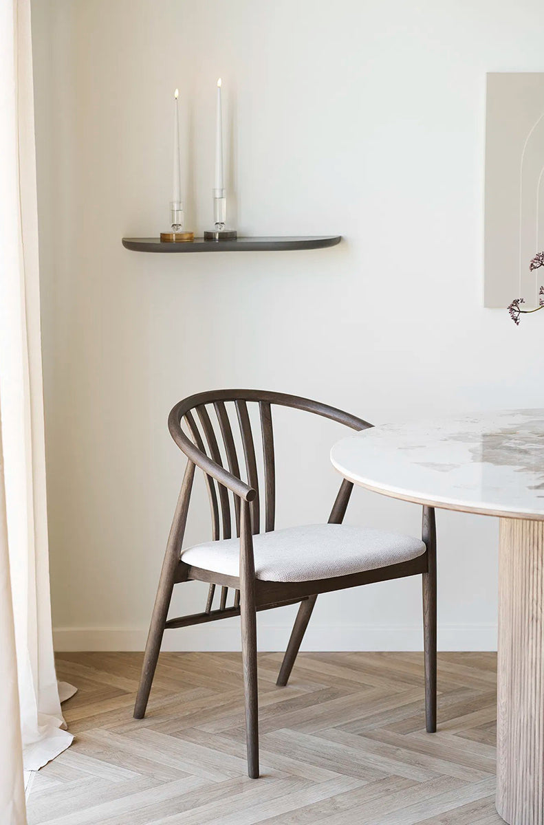 Agustin Oak Wood Dining Chair