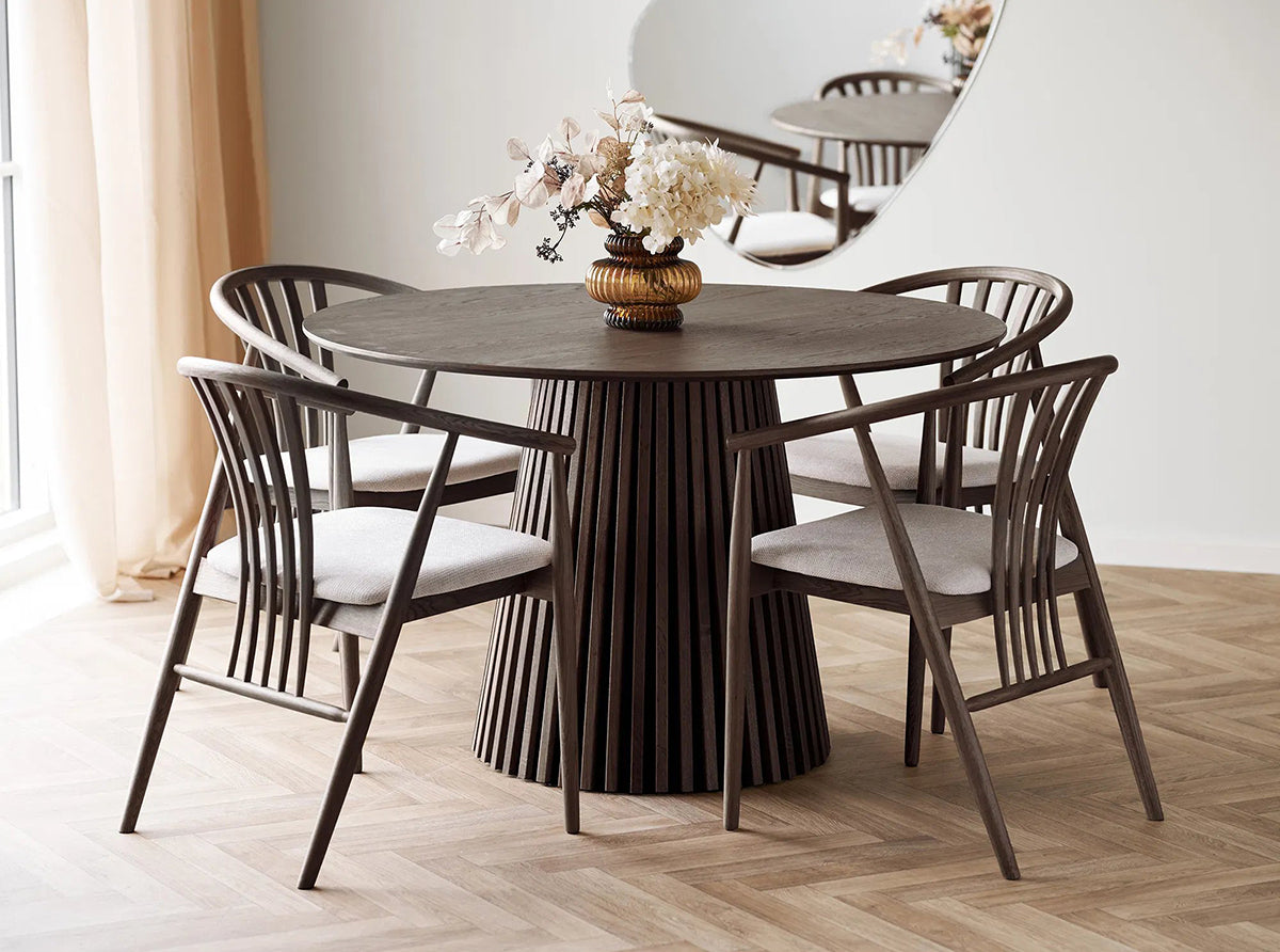 Agustin Oak Wood Dining Chair