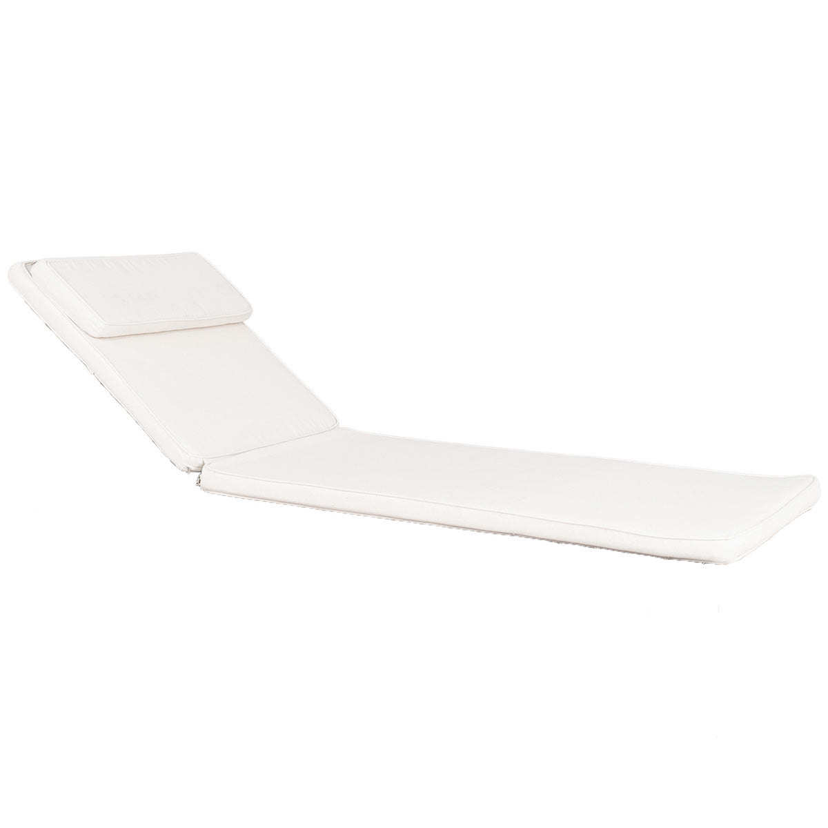 Andorra Teak Wood Sunlounger with Cushion