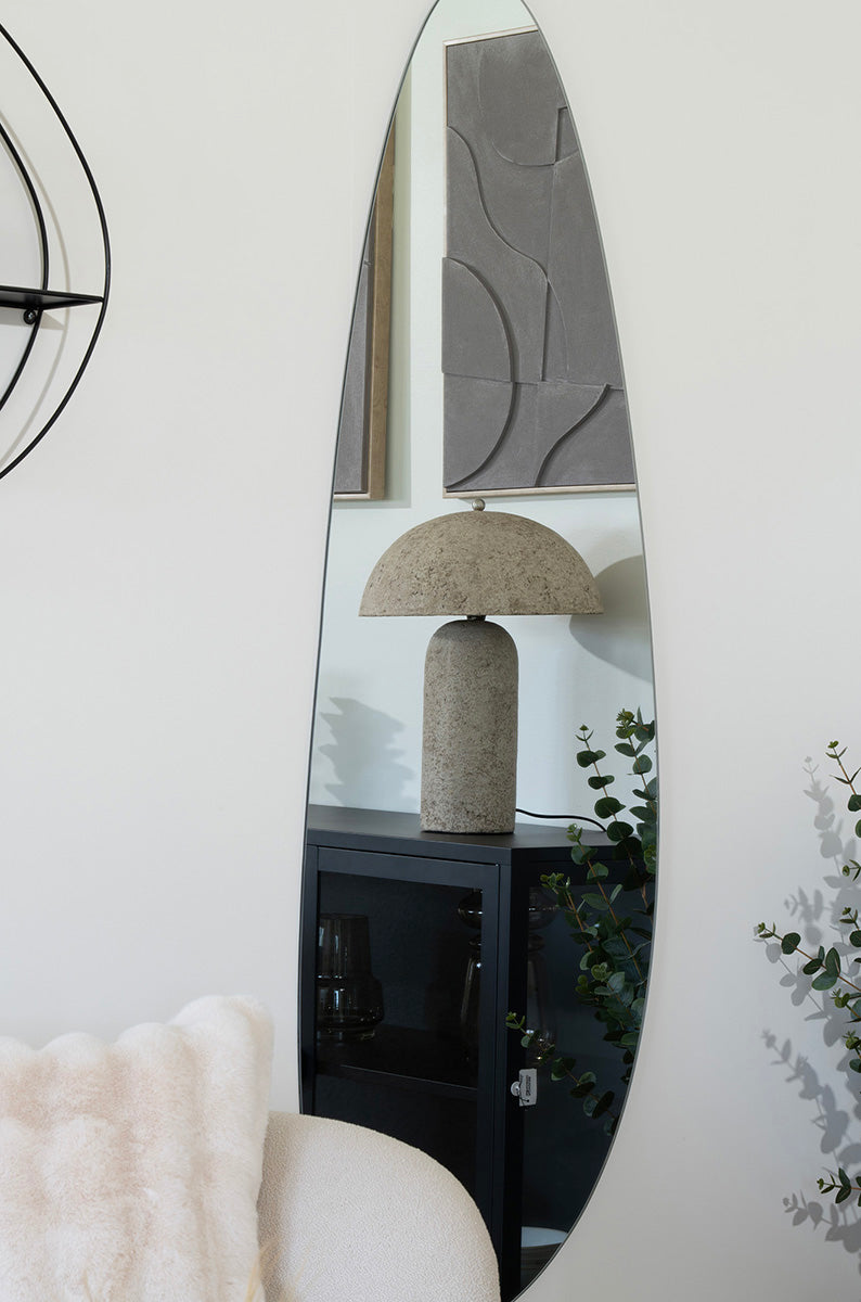 Astley Stone Grey Table Lamp