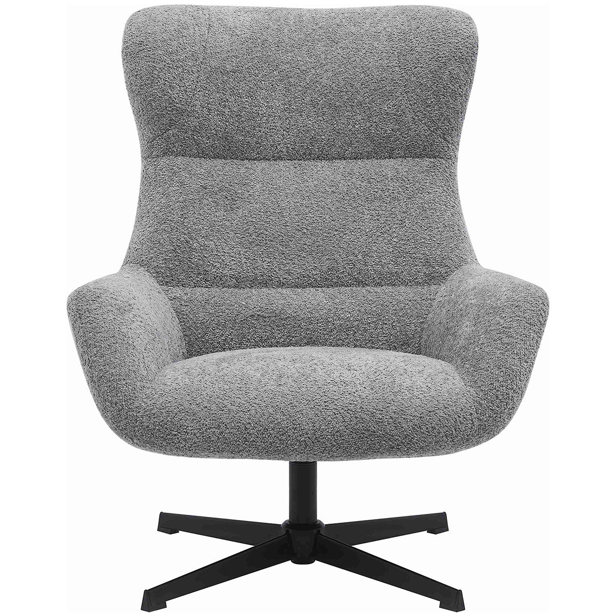 Bescia Dark Grey Swivel Lounge Chair