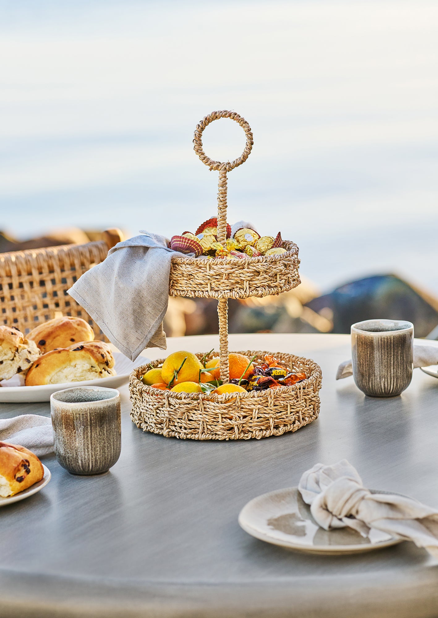 Bonnet Grey Dining Table