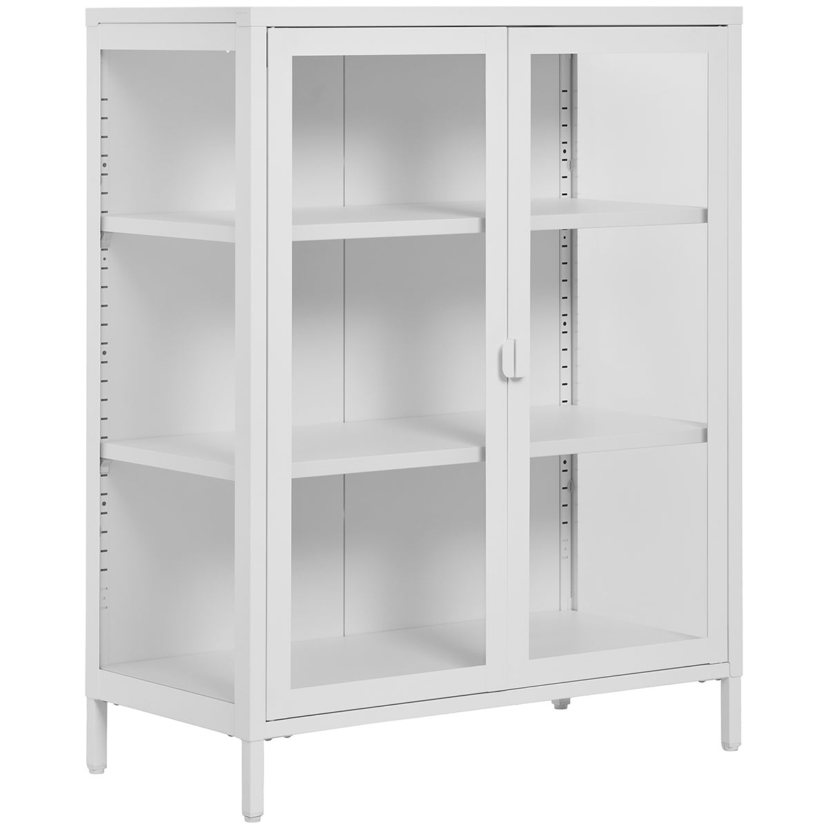 Brisbane Steel/Glass Low Display Cabinet