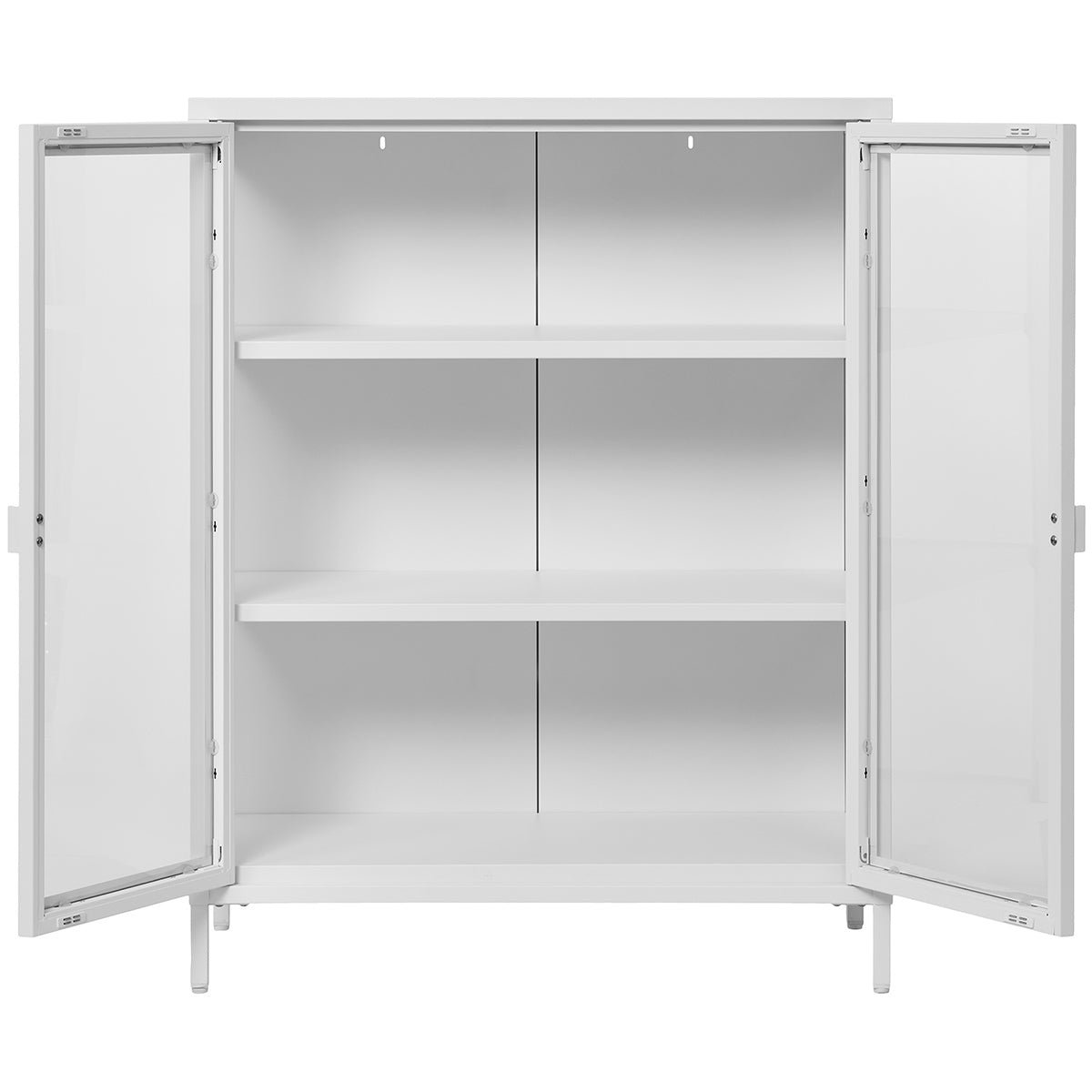 Brisbane Steel/Glass Low Display Cabinet