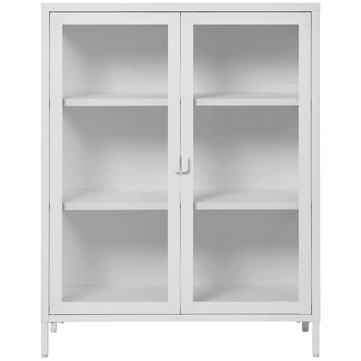 Brisbane Steel/Glass Low Display Cabinet