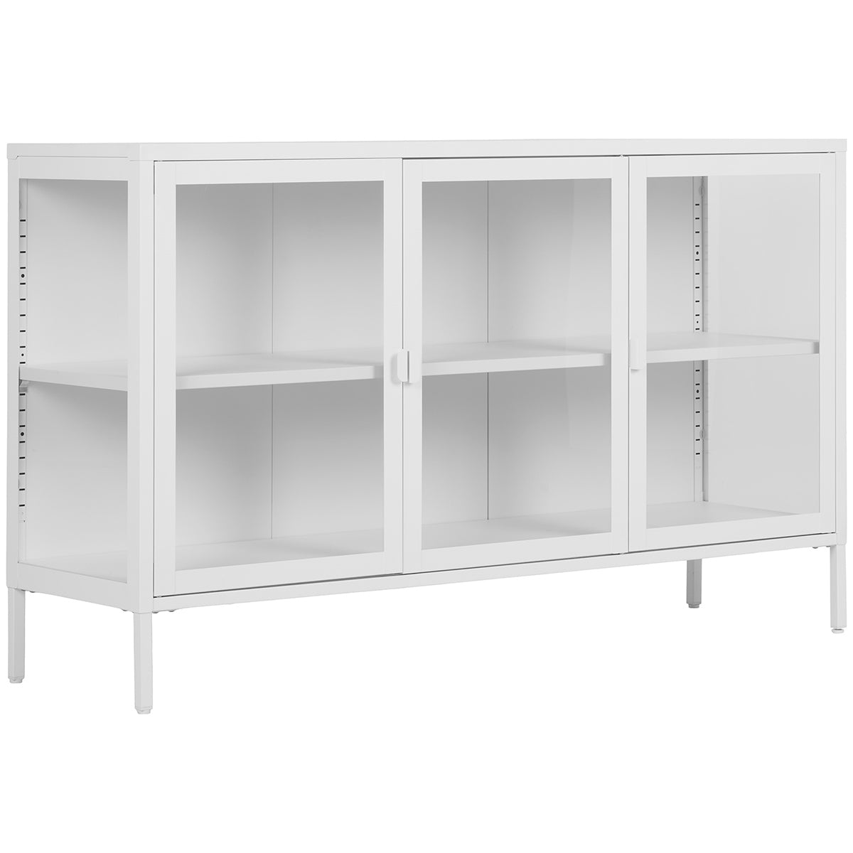 Brisbane Steel/Glass Sideboard