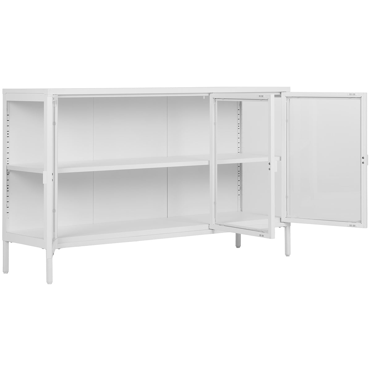 Brisbane Steel/Glass Sideboard