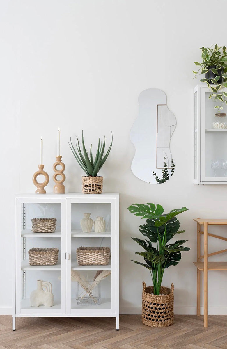 Brisbane Steel/Glass Low Display Cabinet