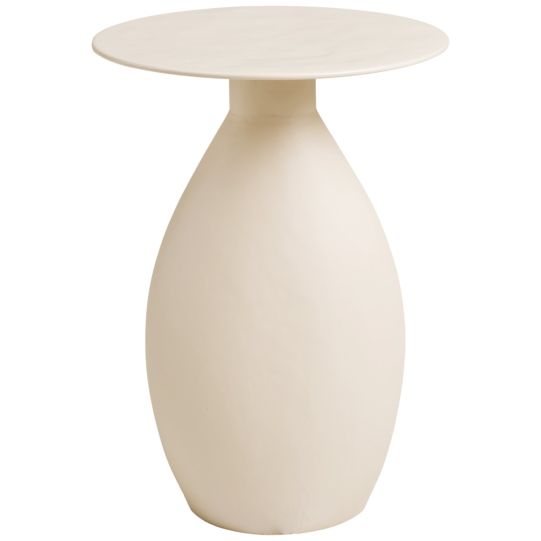 Calais Off White Side Table