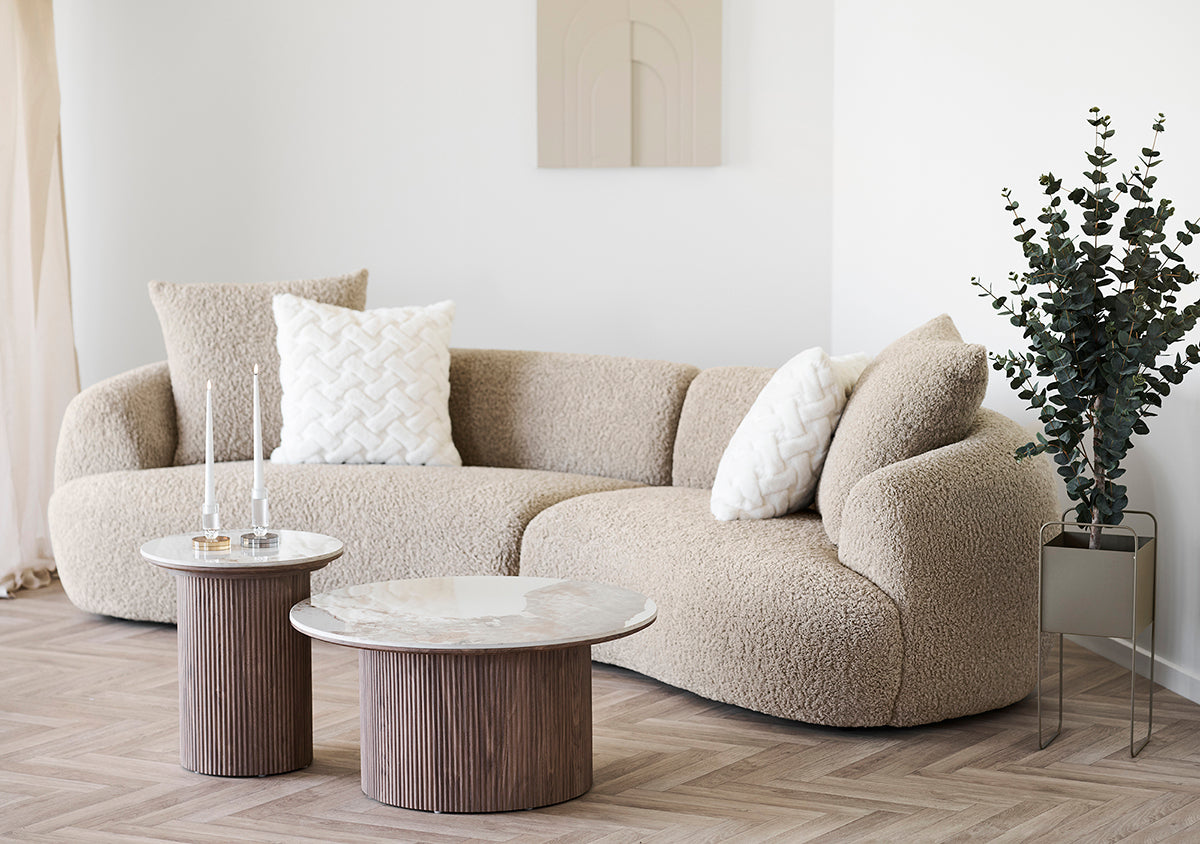 Dali Light Brown Sofa