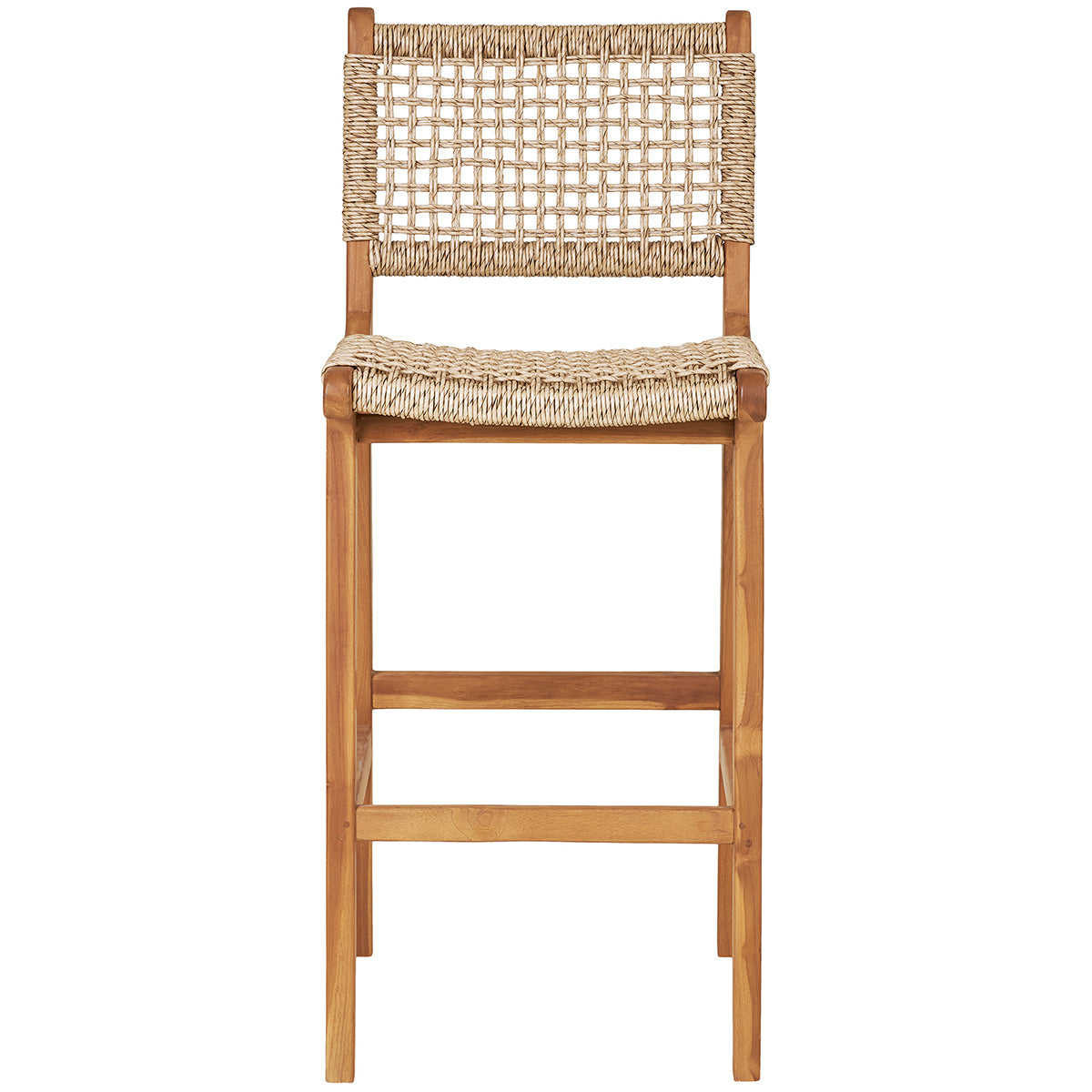 Derby Teak Wood Counter Chair