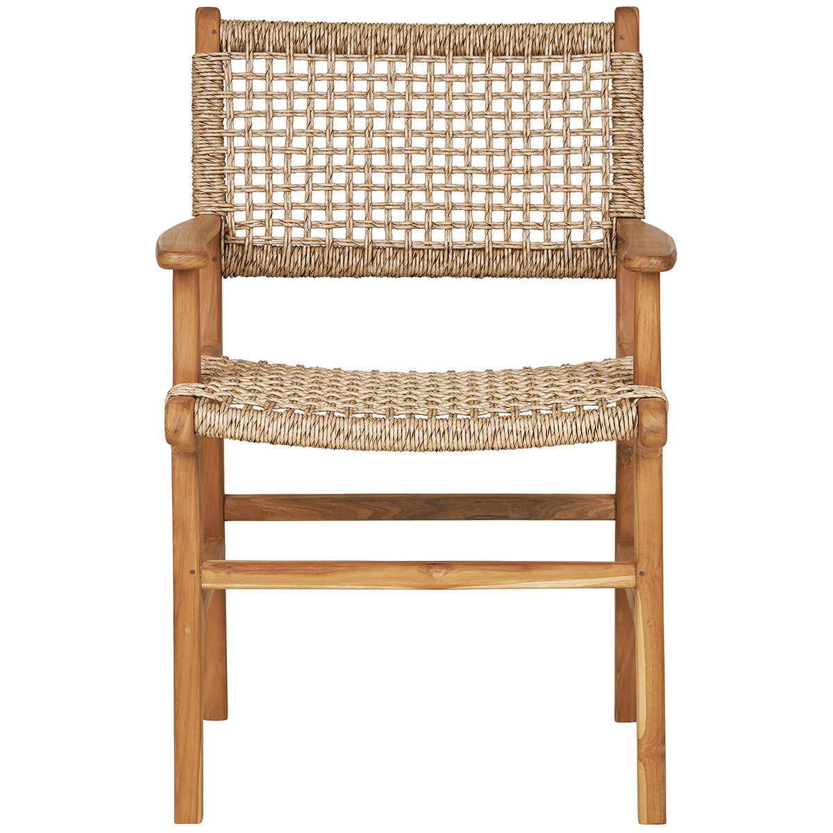 Derby Teak Wood Dining Chair with Armrest