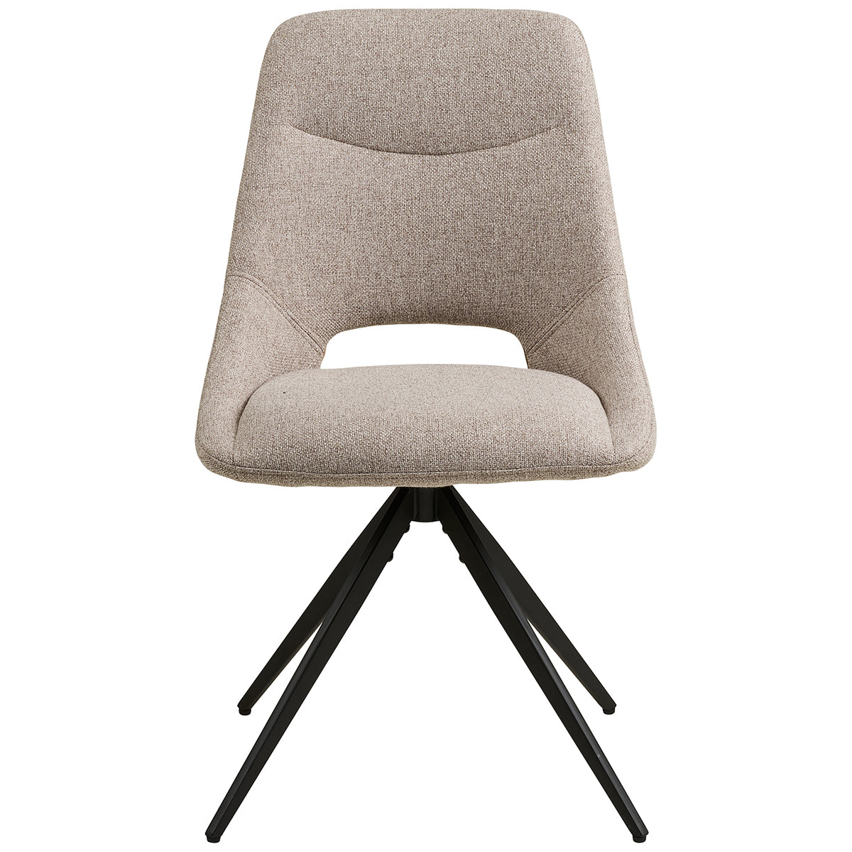 Dokka Sand Swivel Dining Chair