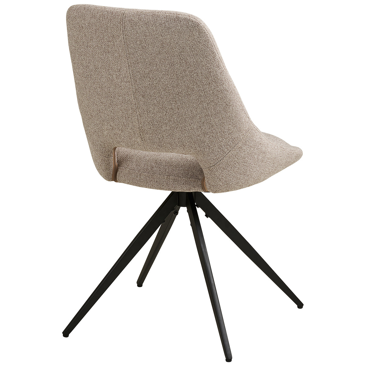 Dokka Sand Swivel Dining Chair