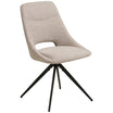 Dokka Sand Swivel Dining Chair