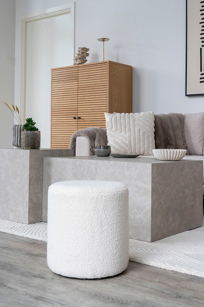 Ejby Boucle Pouf - WOO .Design