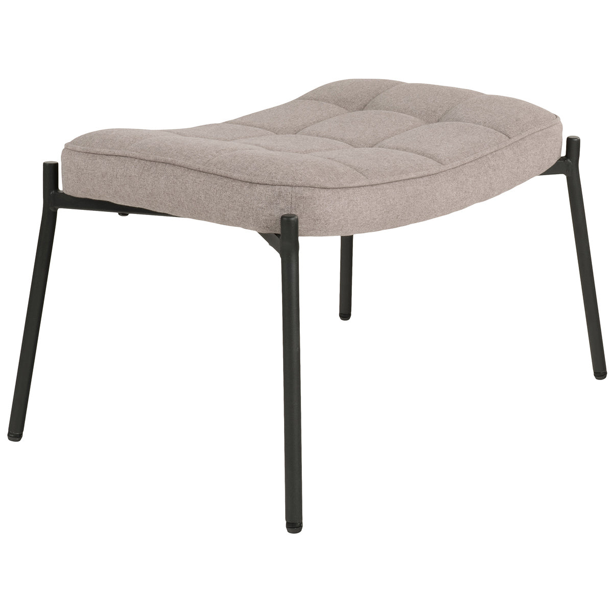 Glasgow Stone Lounge Chair with Footrest